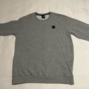 X-Large Grey under armour crew neck